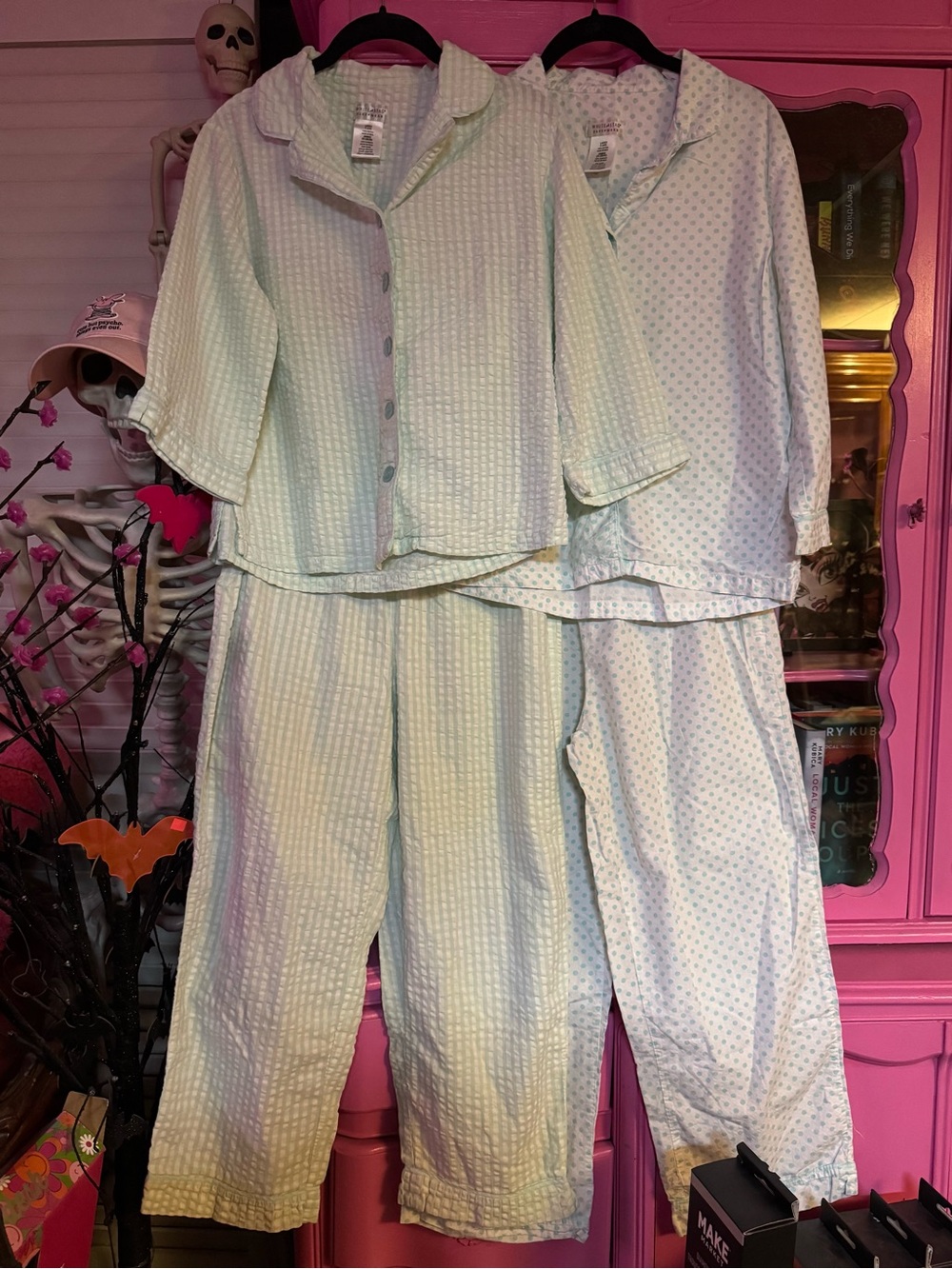 VTG white stag pajama set bundle size small
